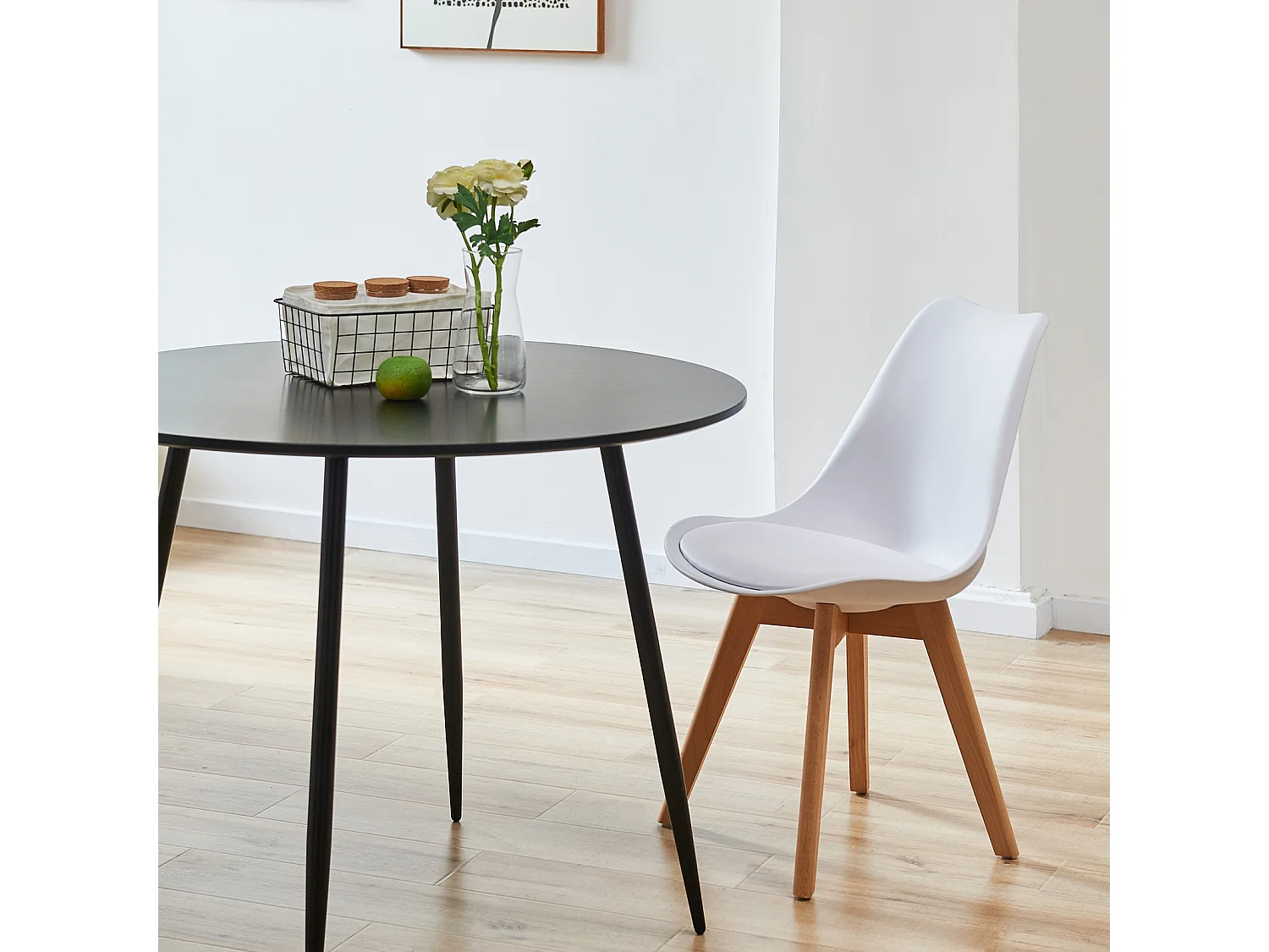 Lot de 2 chaises de salle à manger