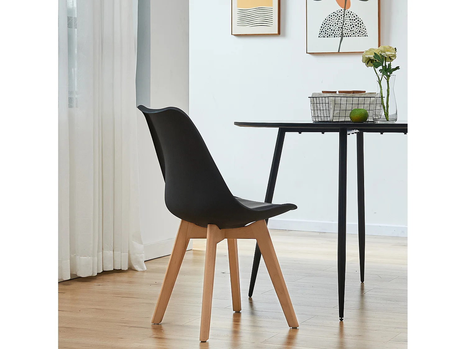 Lot de 2 chaises de salle à manger