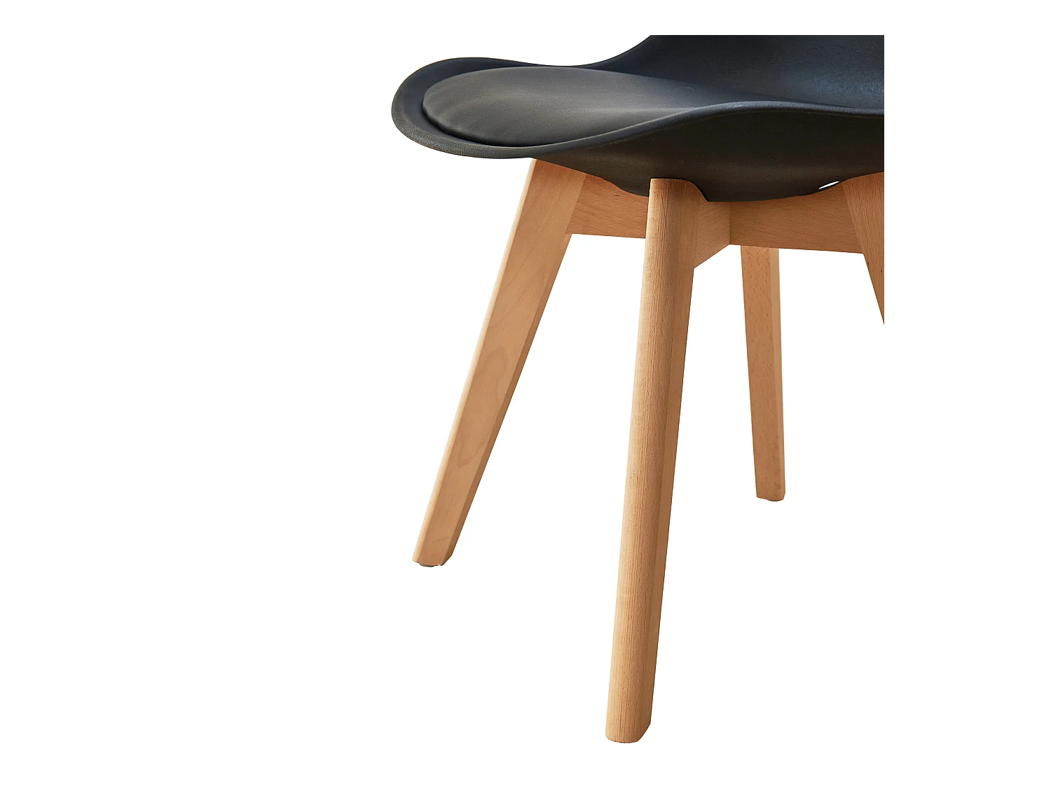 ESSZIMMERSTUHL MATS 2er Set Schwarz