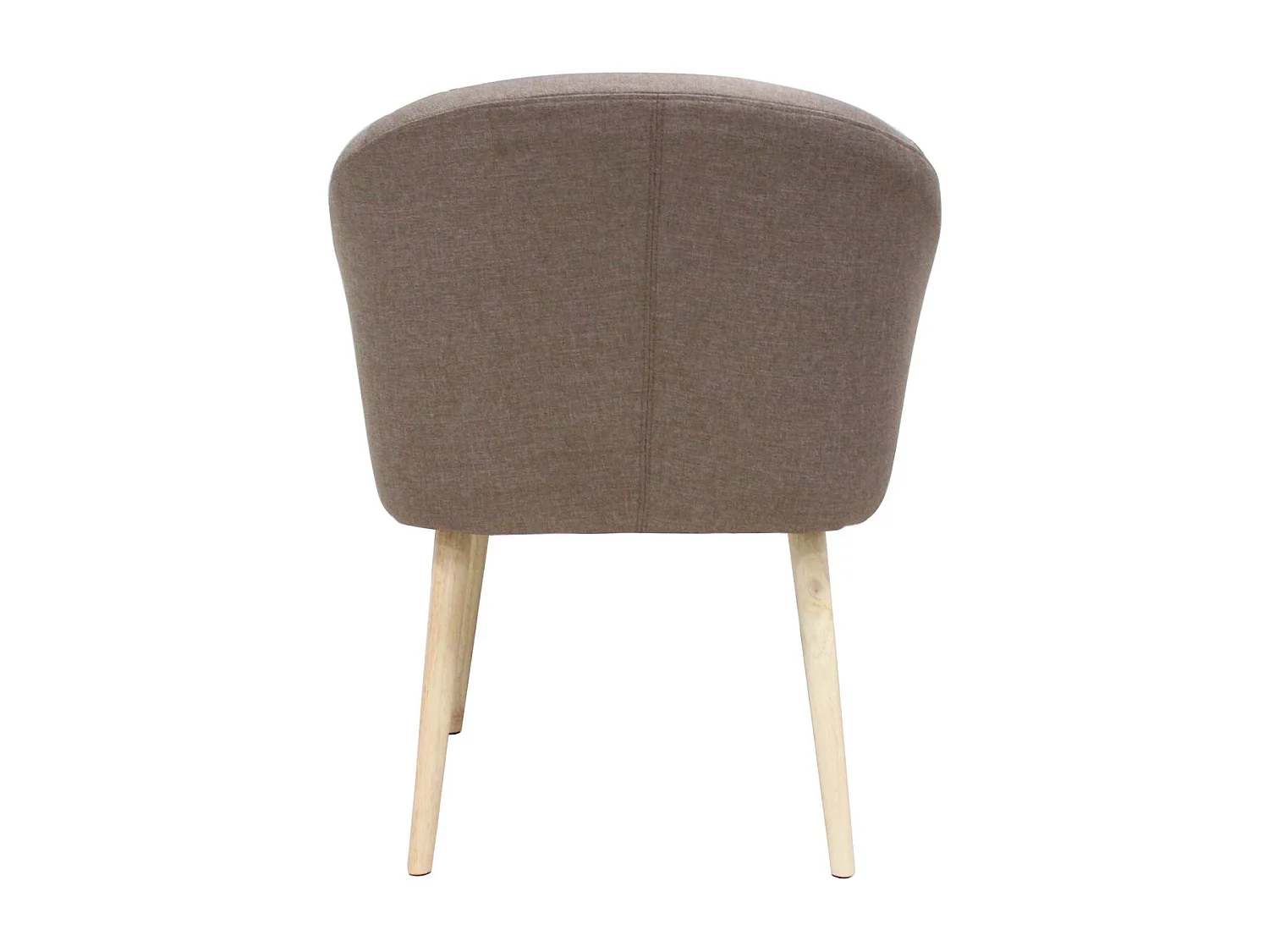 Chaise de salle à manger rembourrée avec accoudoirs