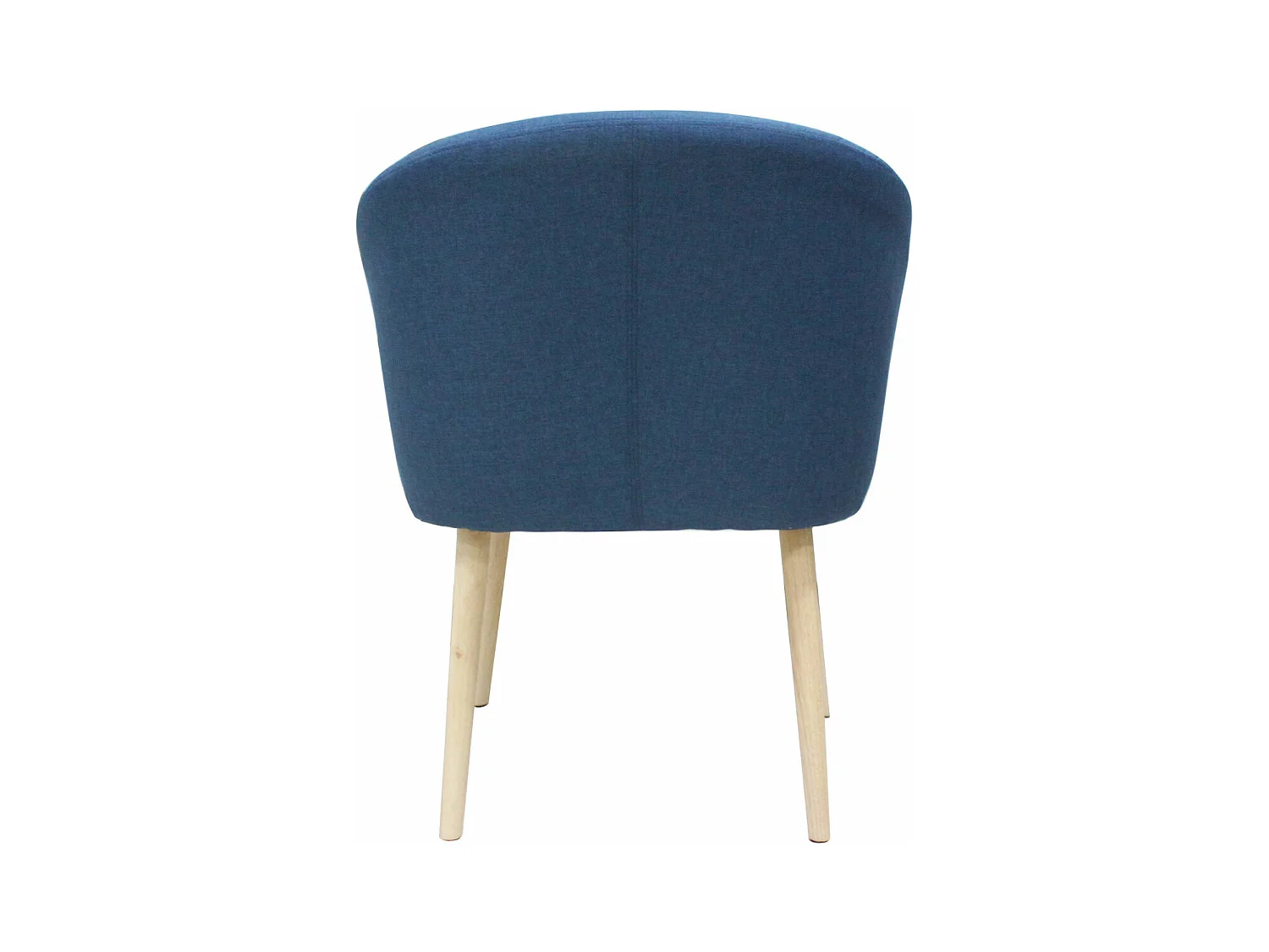 ESSZIMMERSTUHL Stoffbezug Blau