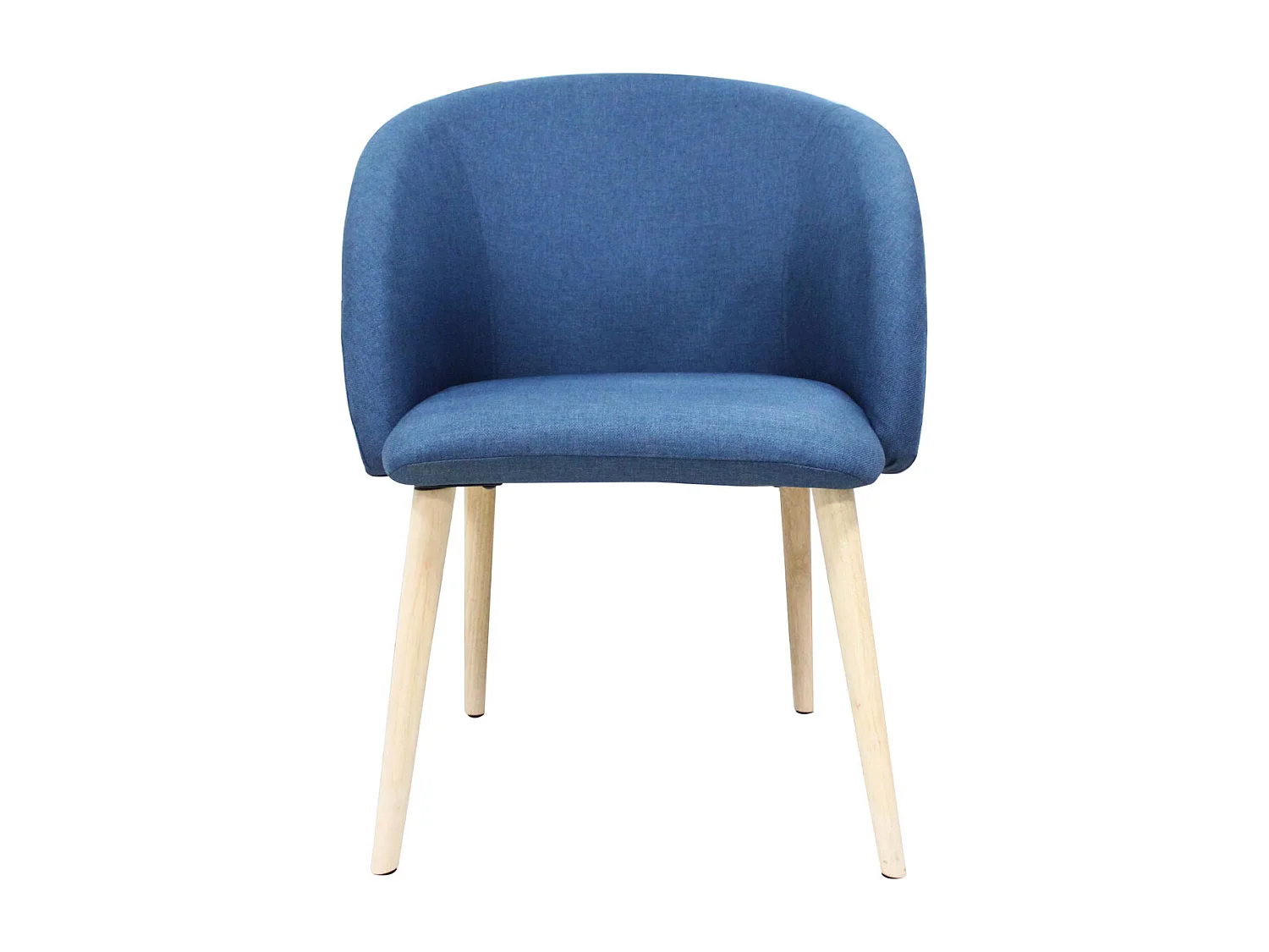 Chaise de salle à manger rembourrée avec accoudoirs