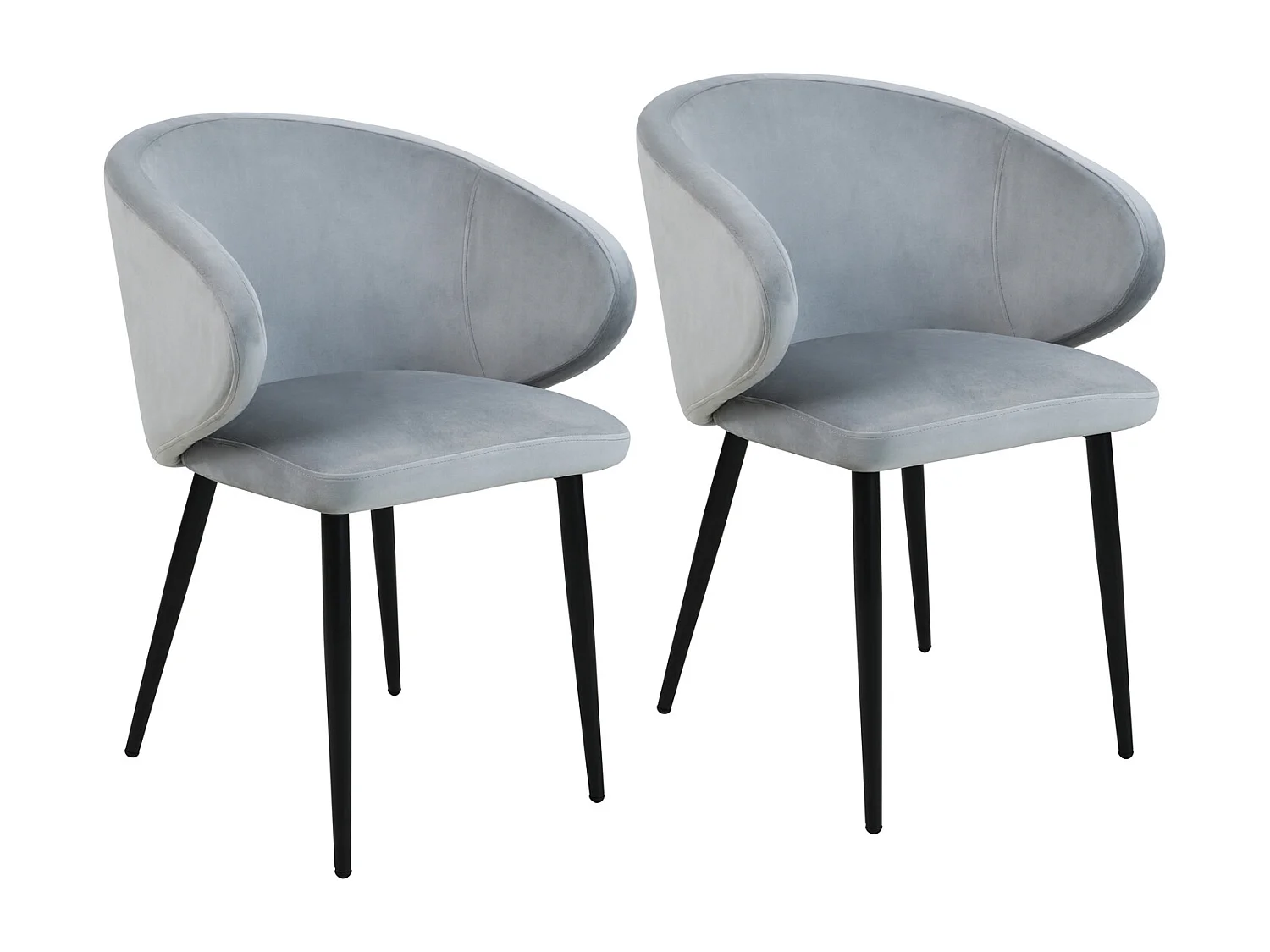 Lot de 2 chaises de salle à manger