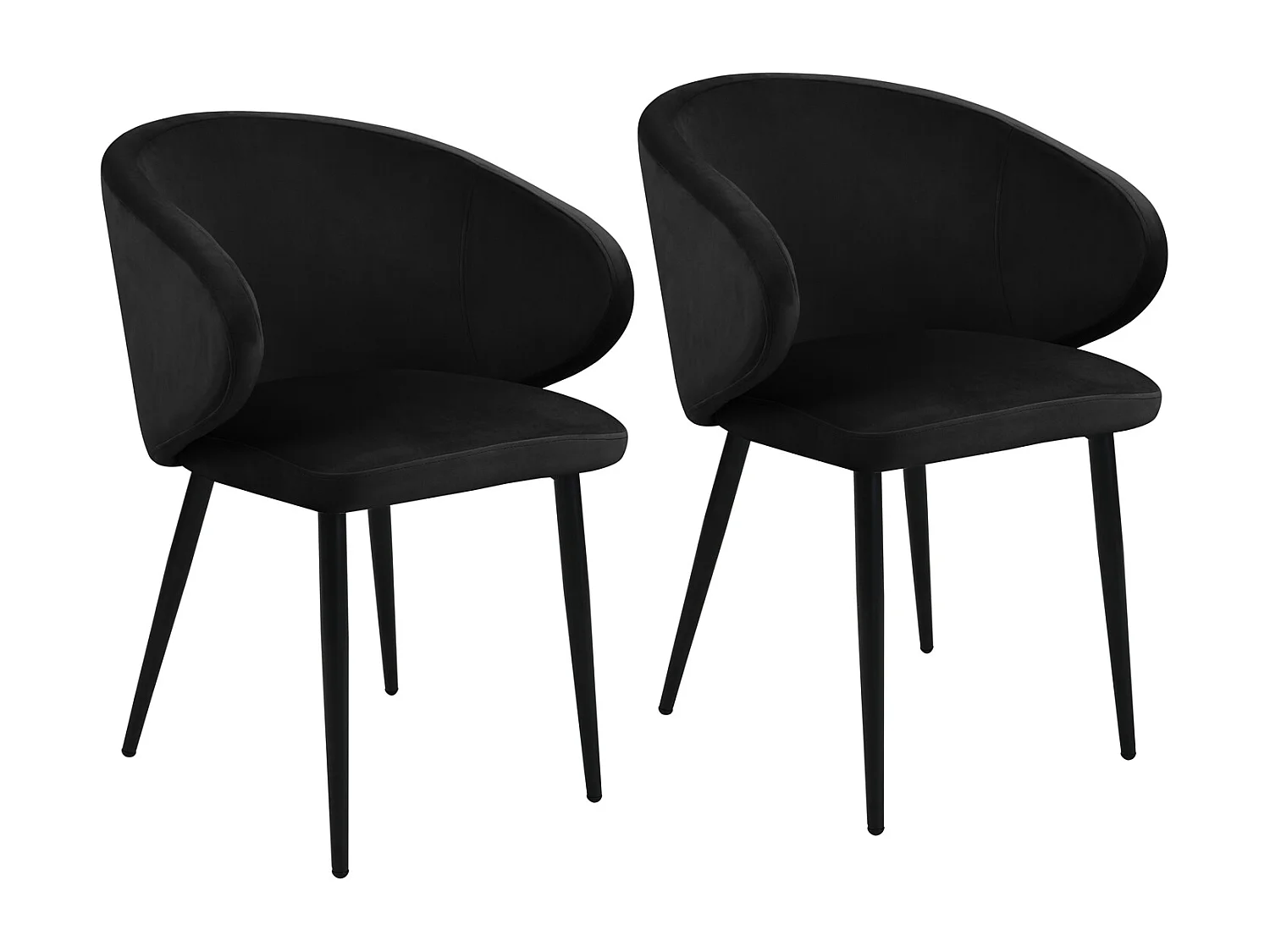 Lot de 2 chaises de salle à manger