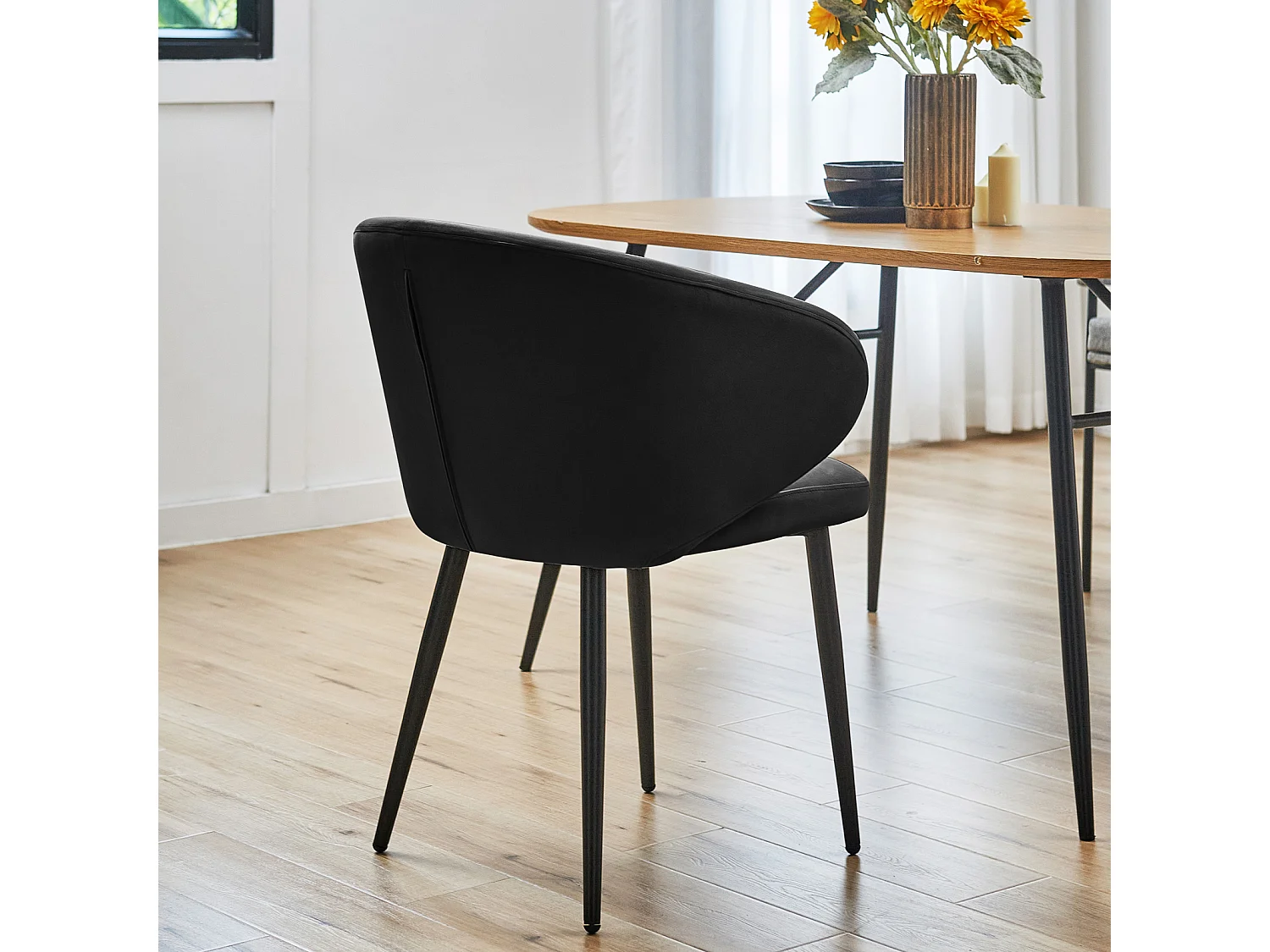 Lot de 2 chaises de salle à manger