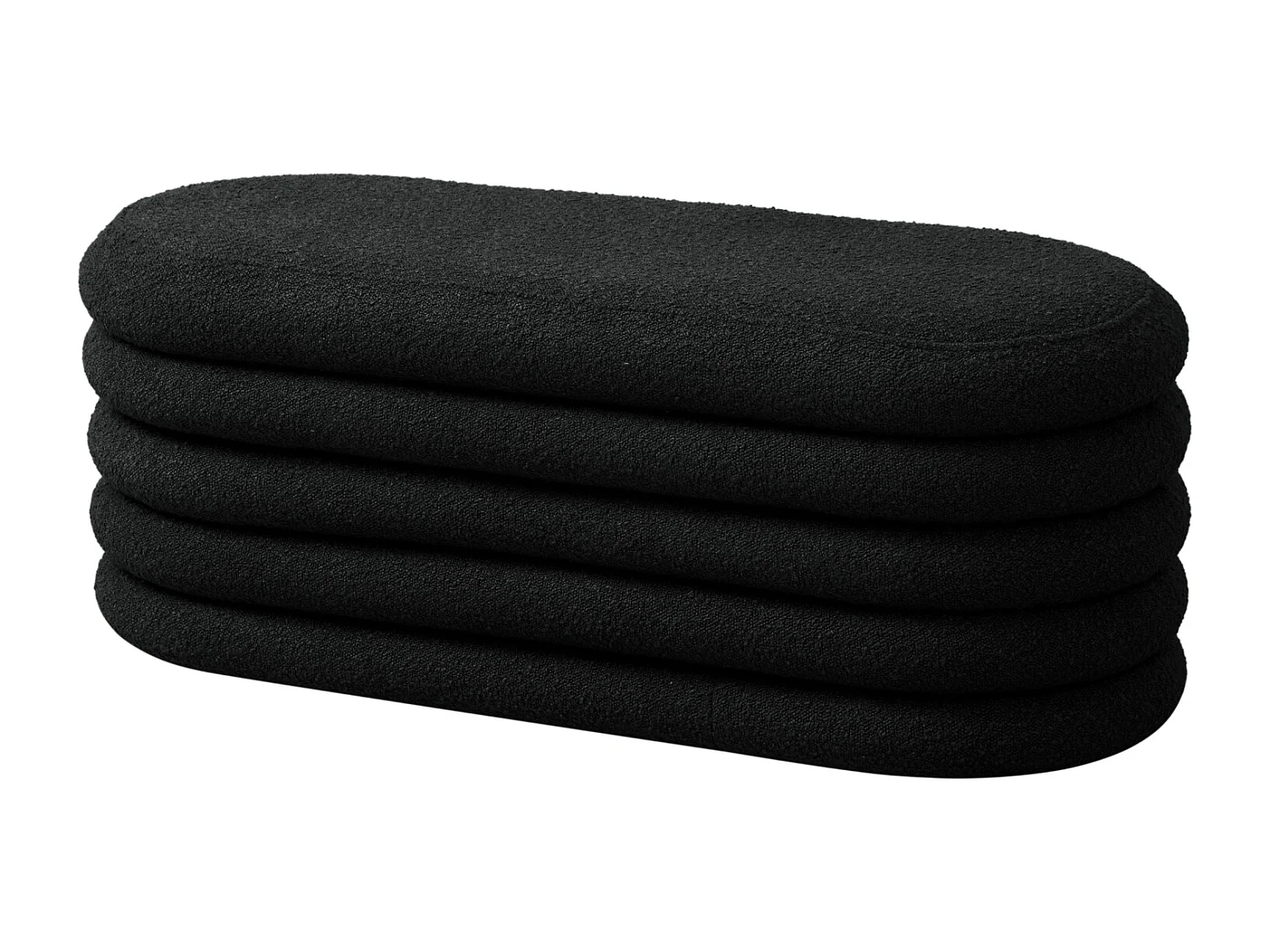 Pouf avec espace de rangement