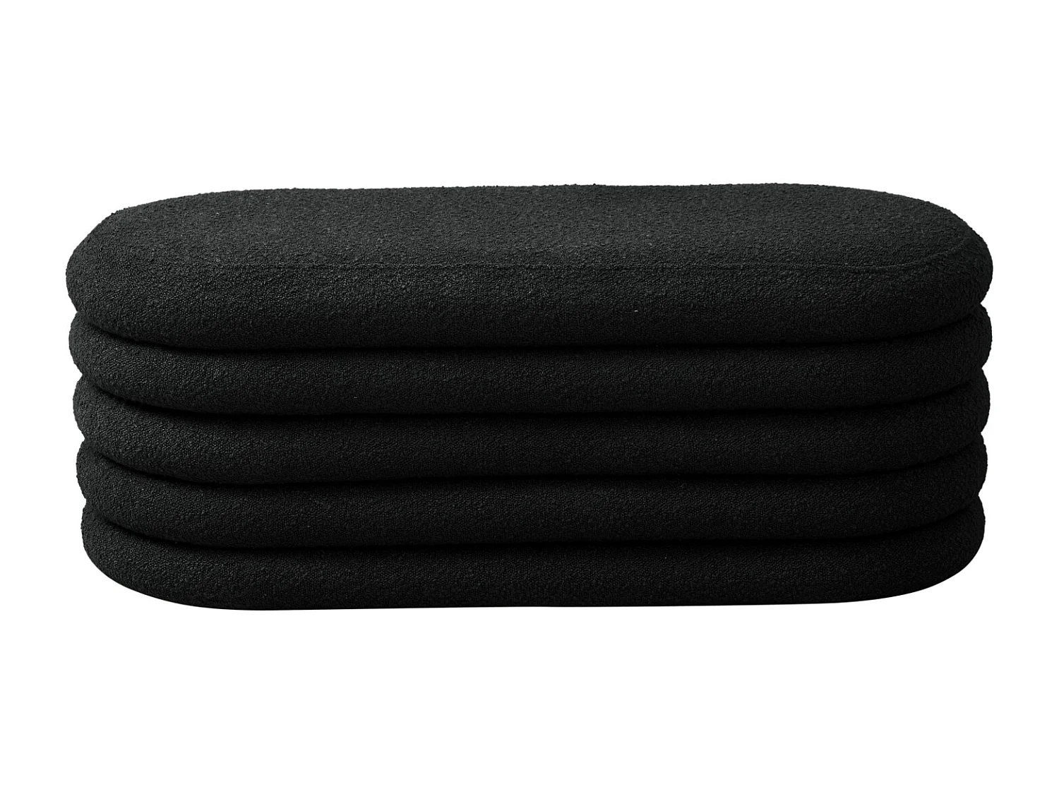 Pouf avec espace de rangement