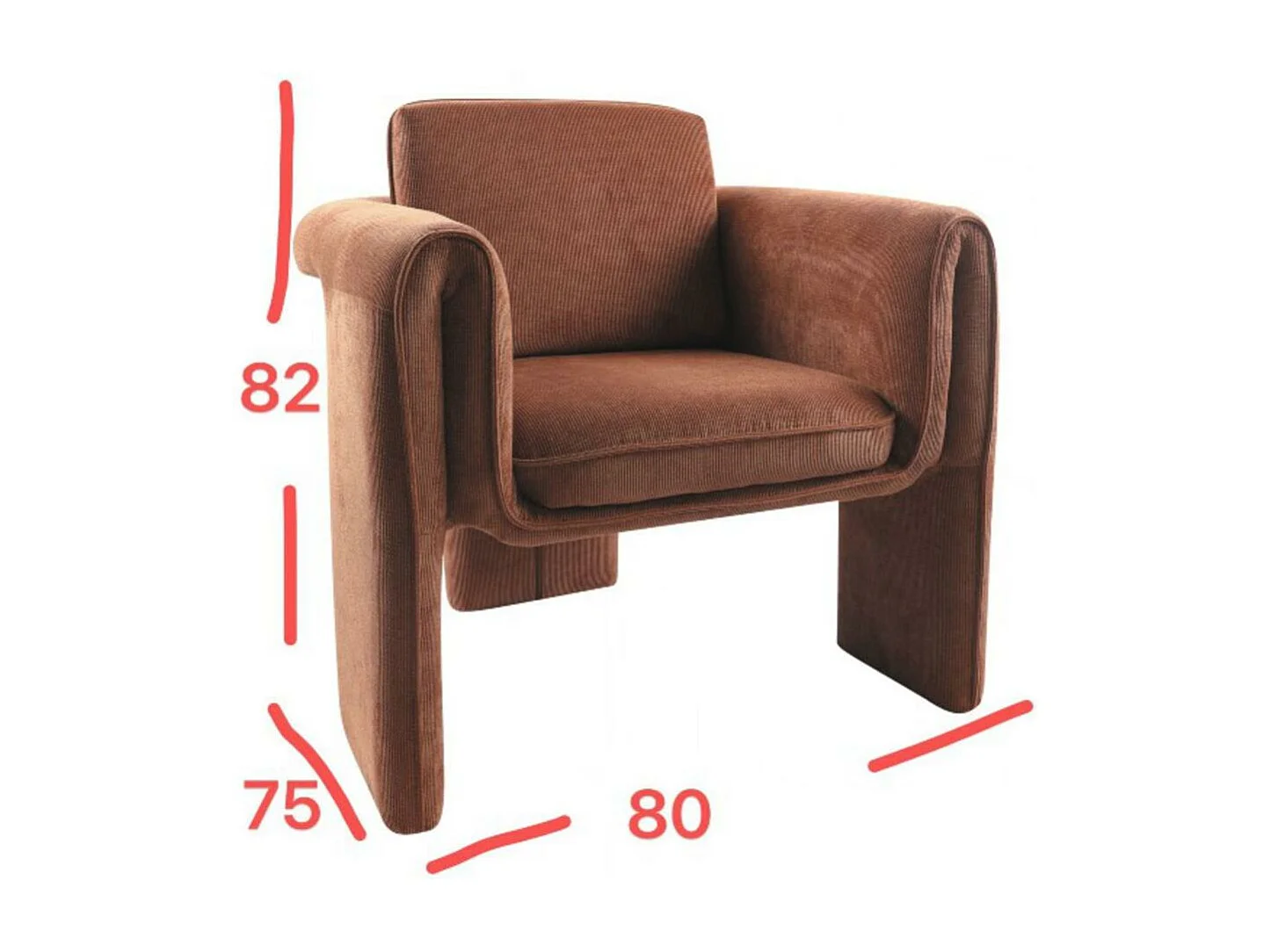 Fauteuil Scarlett - Amadeus