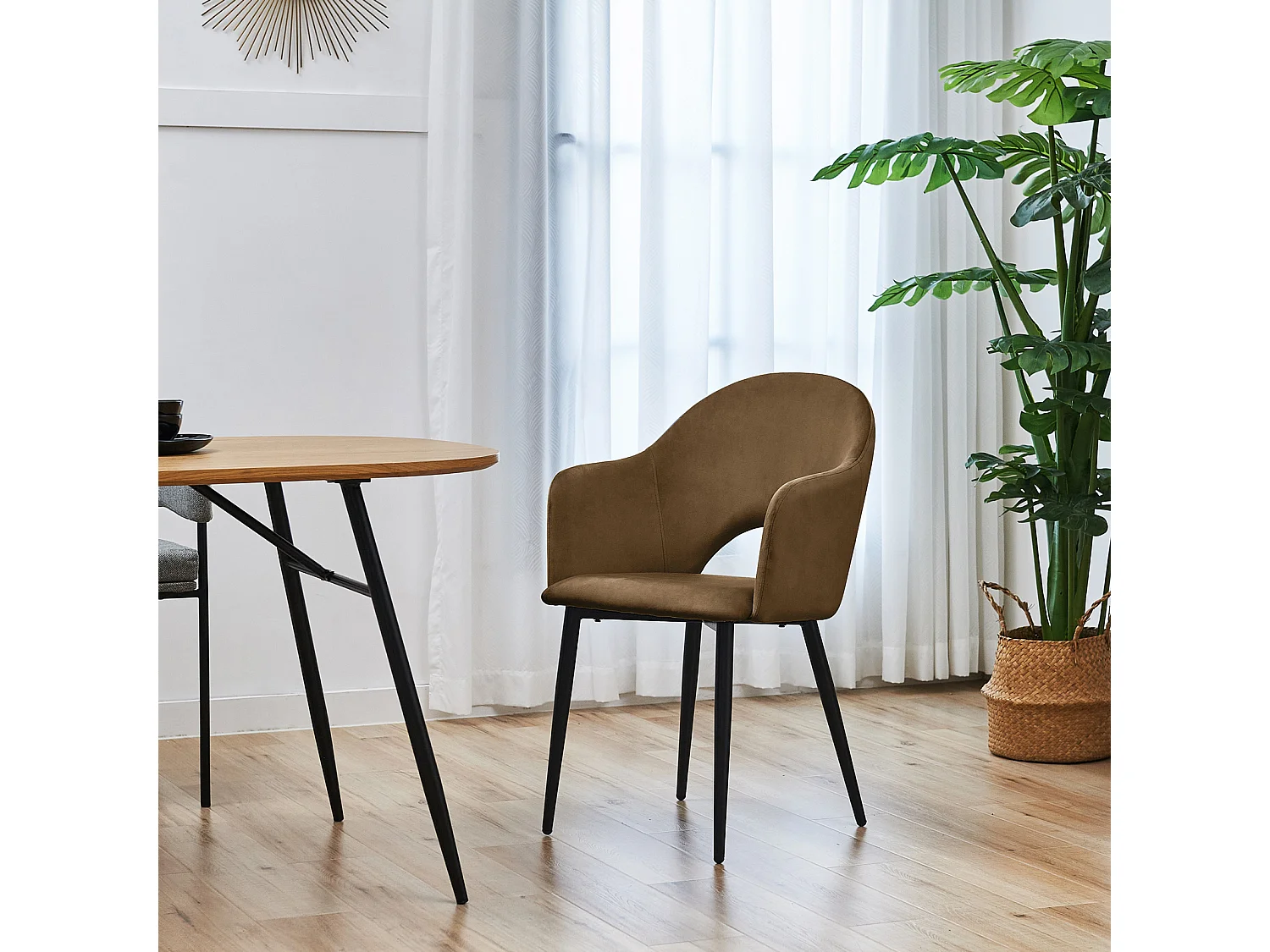 Lot de 2 chaises de salle à manger