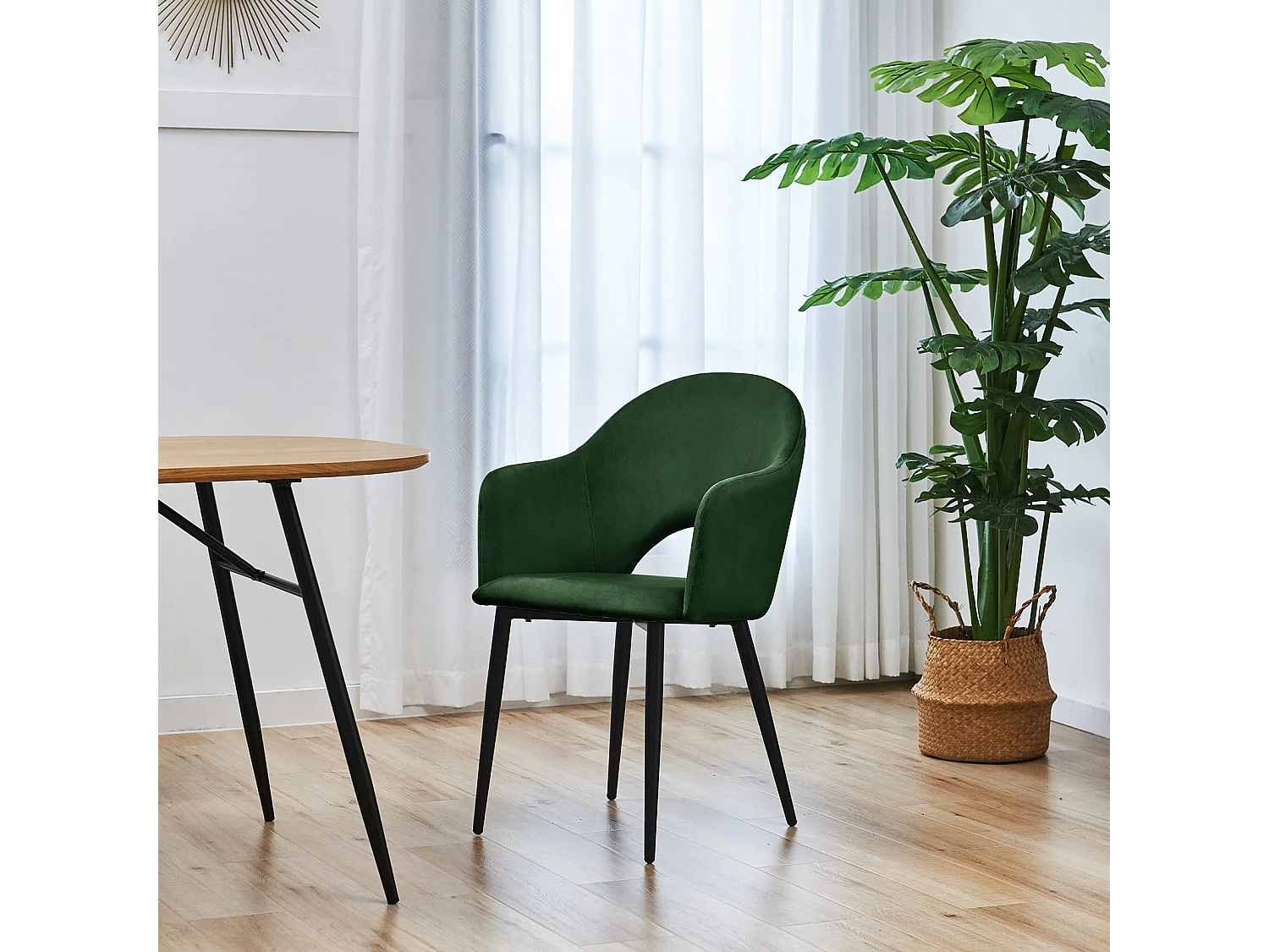 Lot de 2 chaises de salle à manger