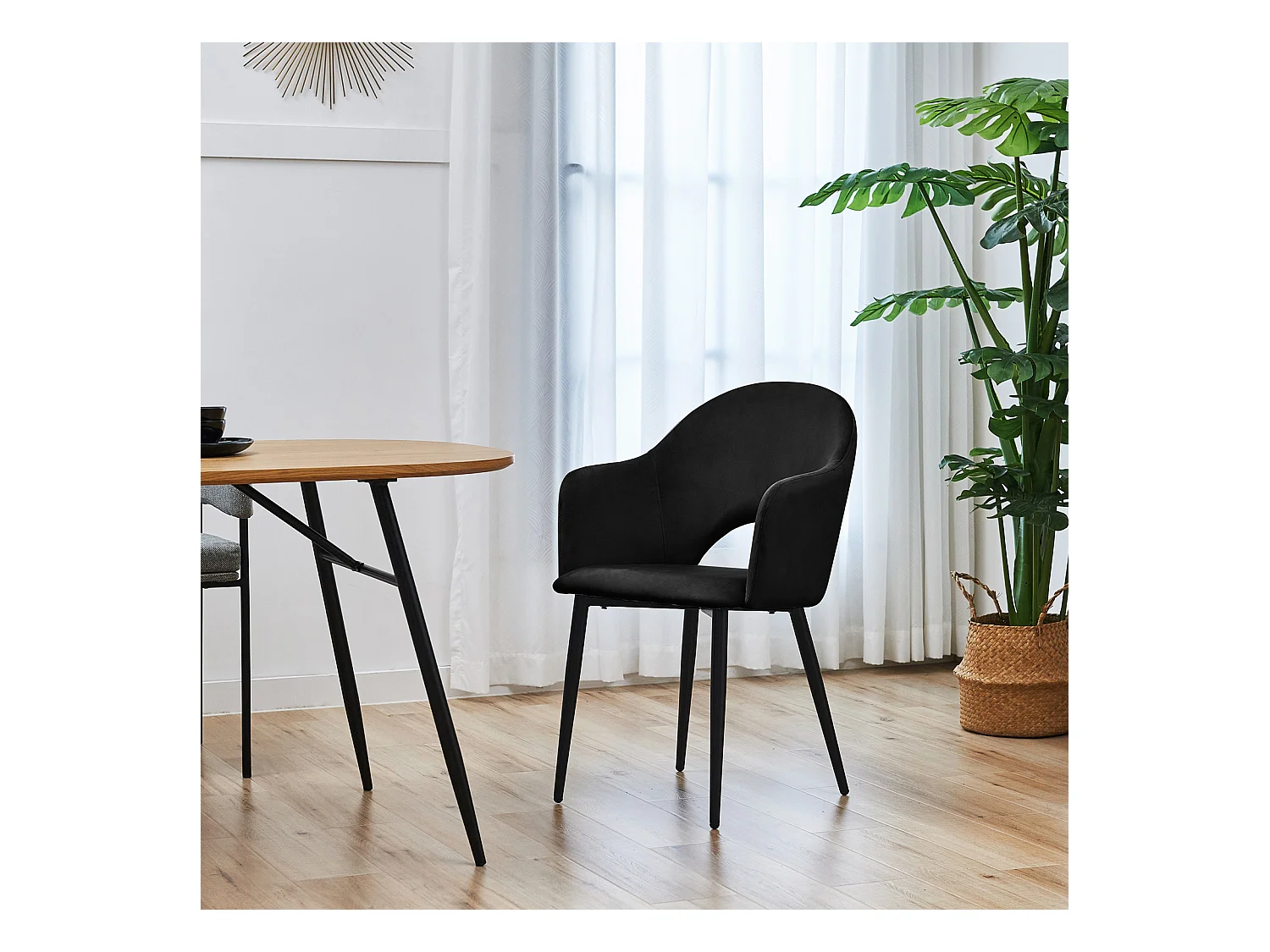 Lot de 2 chaises de salle à manger