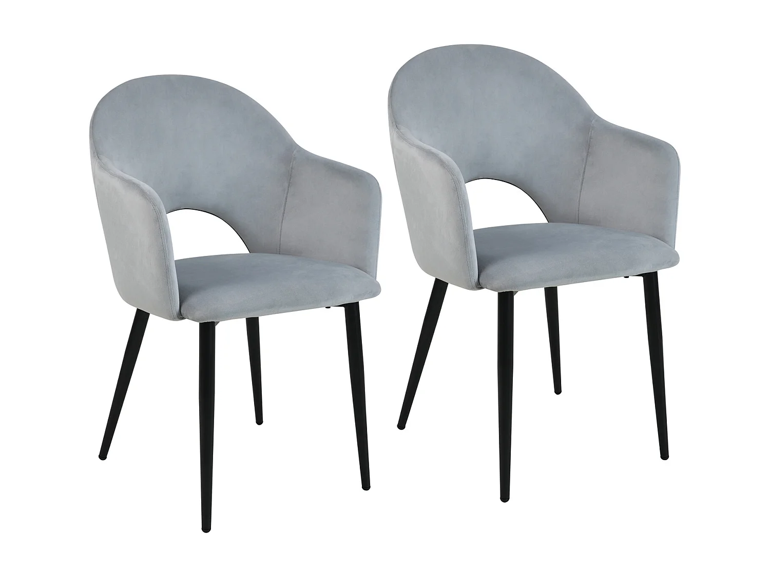 Lot de 2 chaises de salle à manger