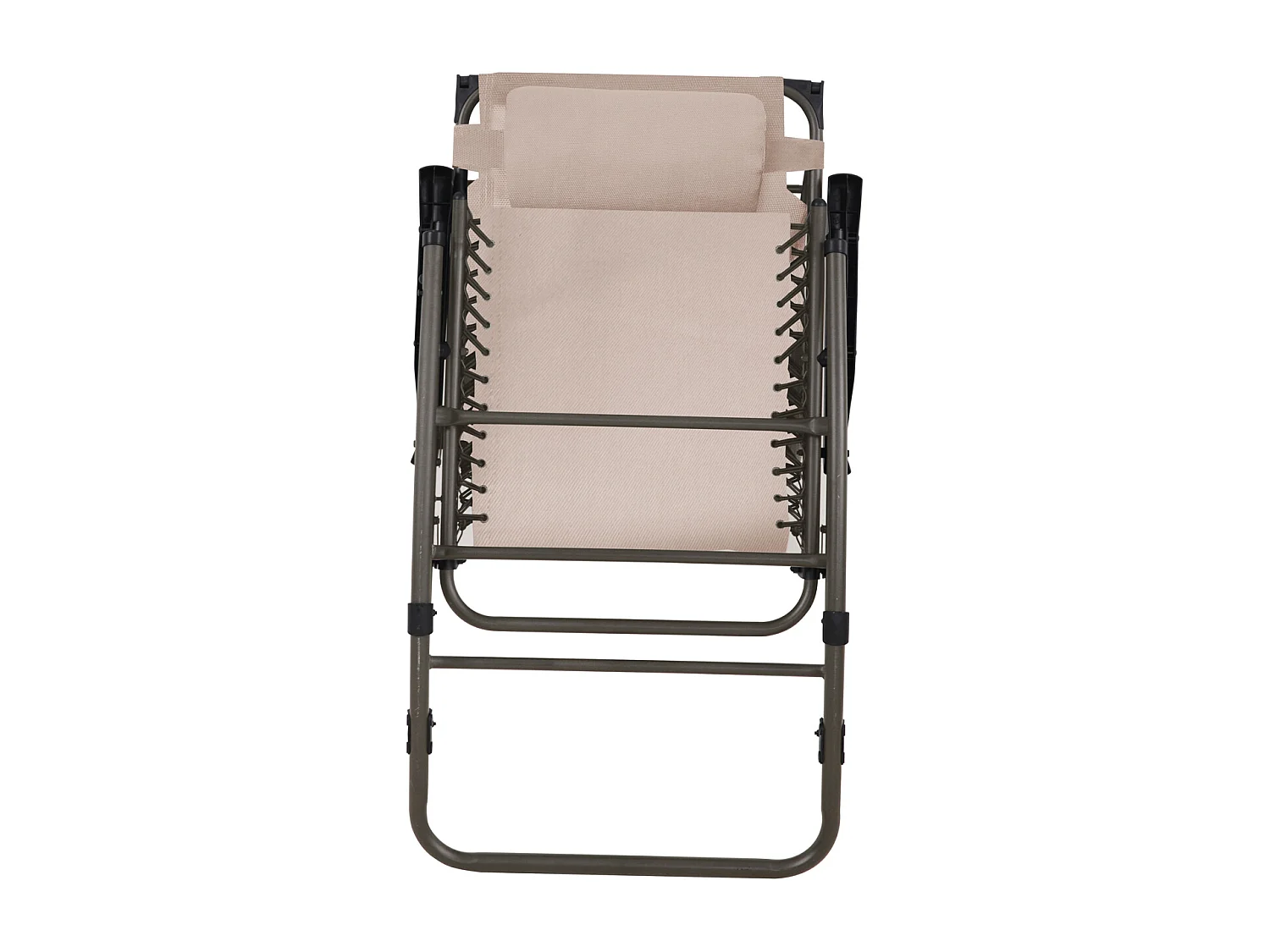 Chaise à bascule pliable Outdoor avec protection solaire