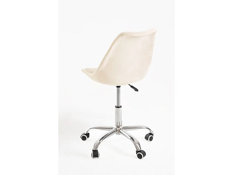 Silla de Escritorio sin brazos Neo Terciopelo - Diseño innovador - Ideal para Estudio y Oficinas