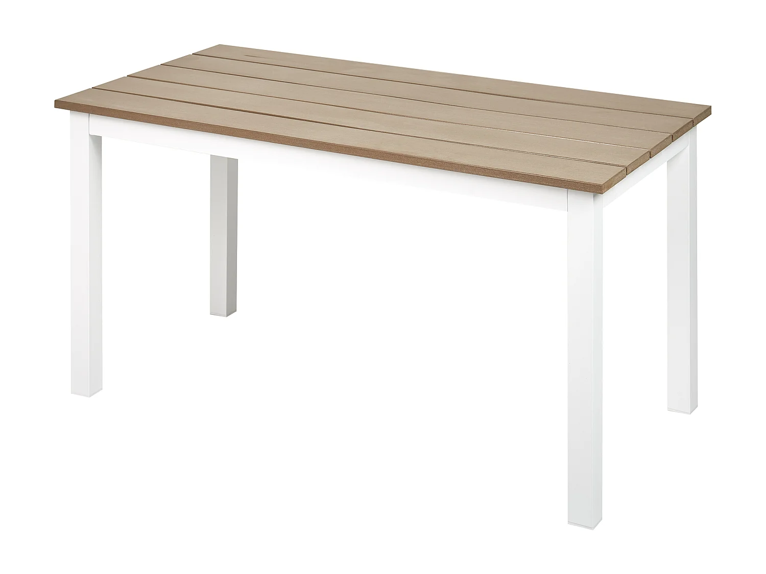 Tuin eettafel MESSINA 96 cm 52 cm Wit