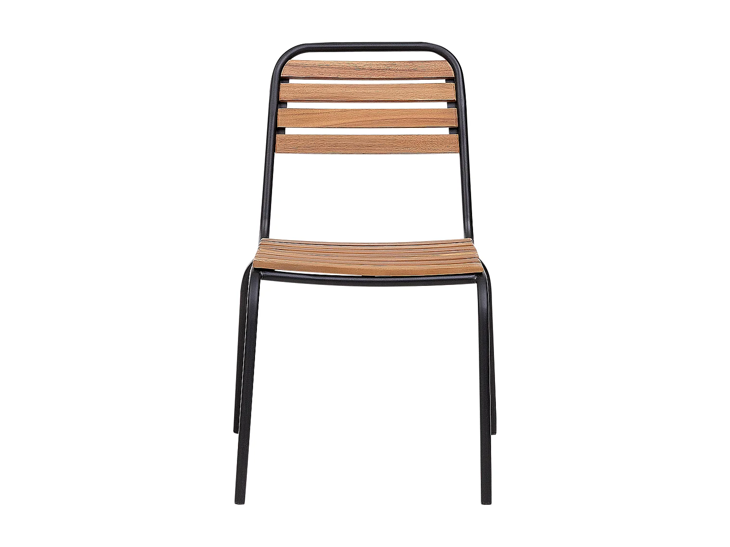 Lot de 6 chaises de jardin VALLESE Acacia Marron