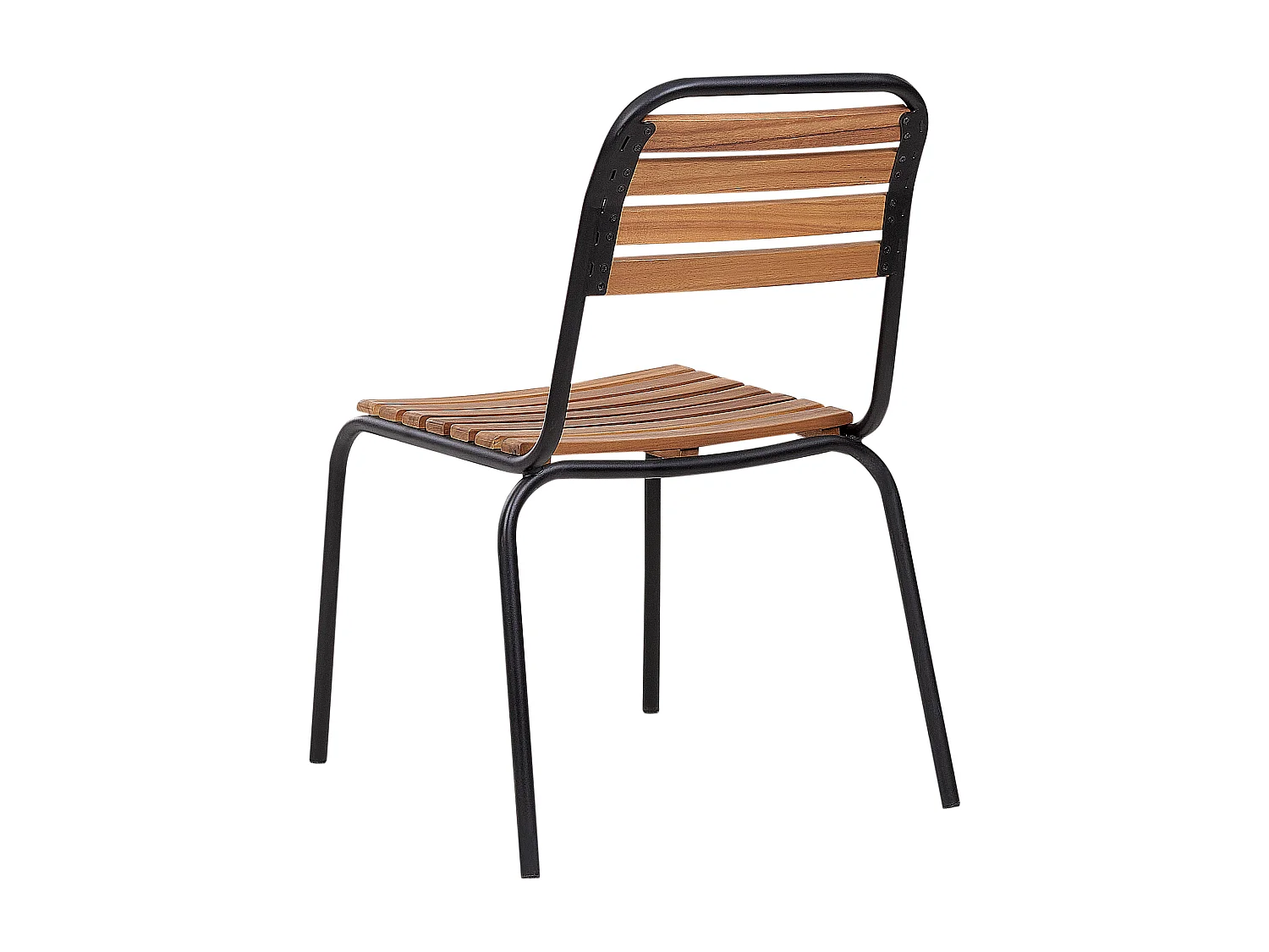 Lot de 6 chaises de jardin VALLESE Acacia Marron