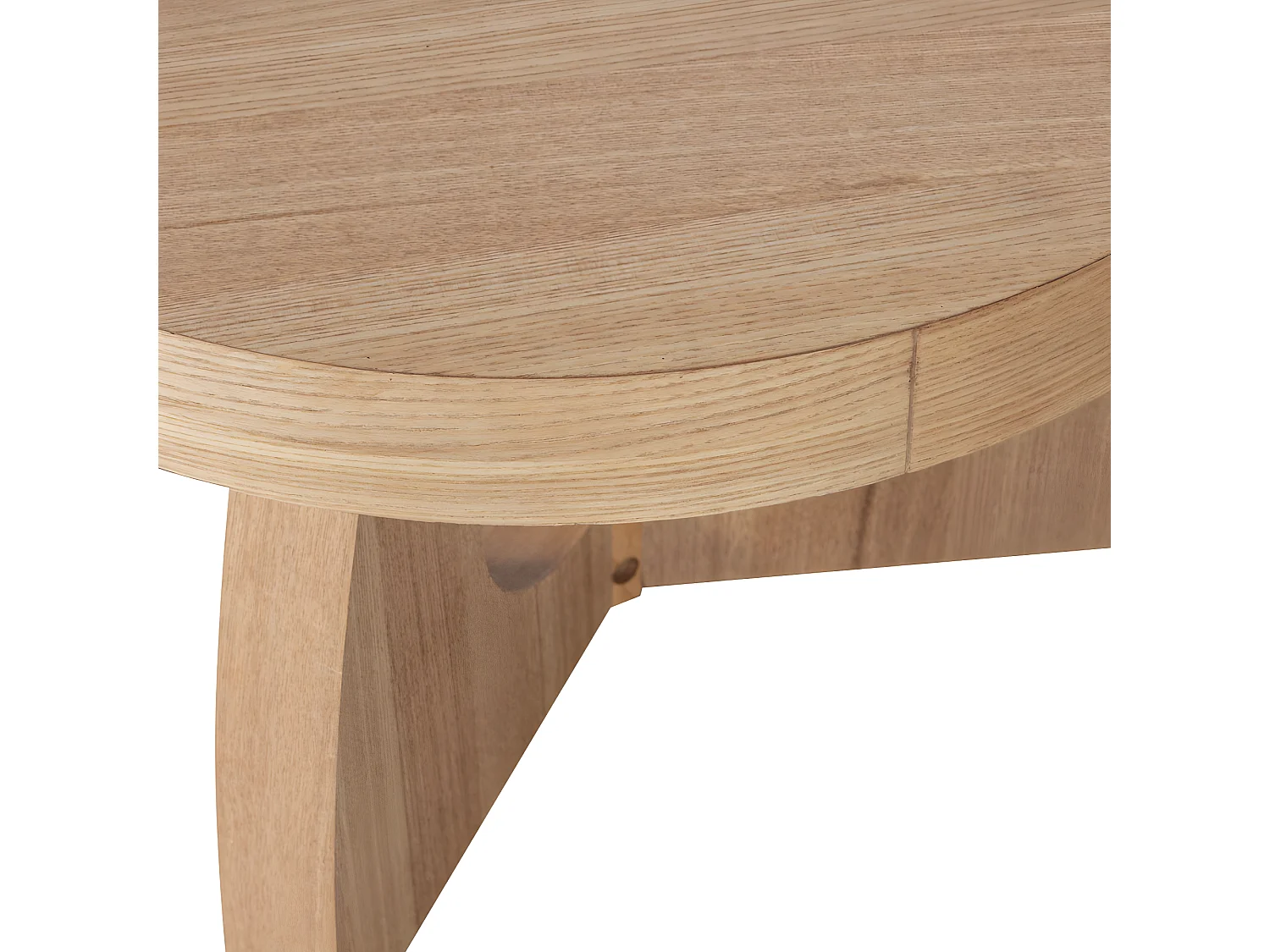 Tala - Table basse ronde en bois ø55cm - Bois clair