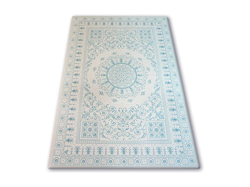 Tapis ACRYLIQUE MIRADA 5409 Bleu 120x180 cm