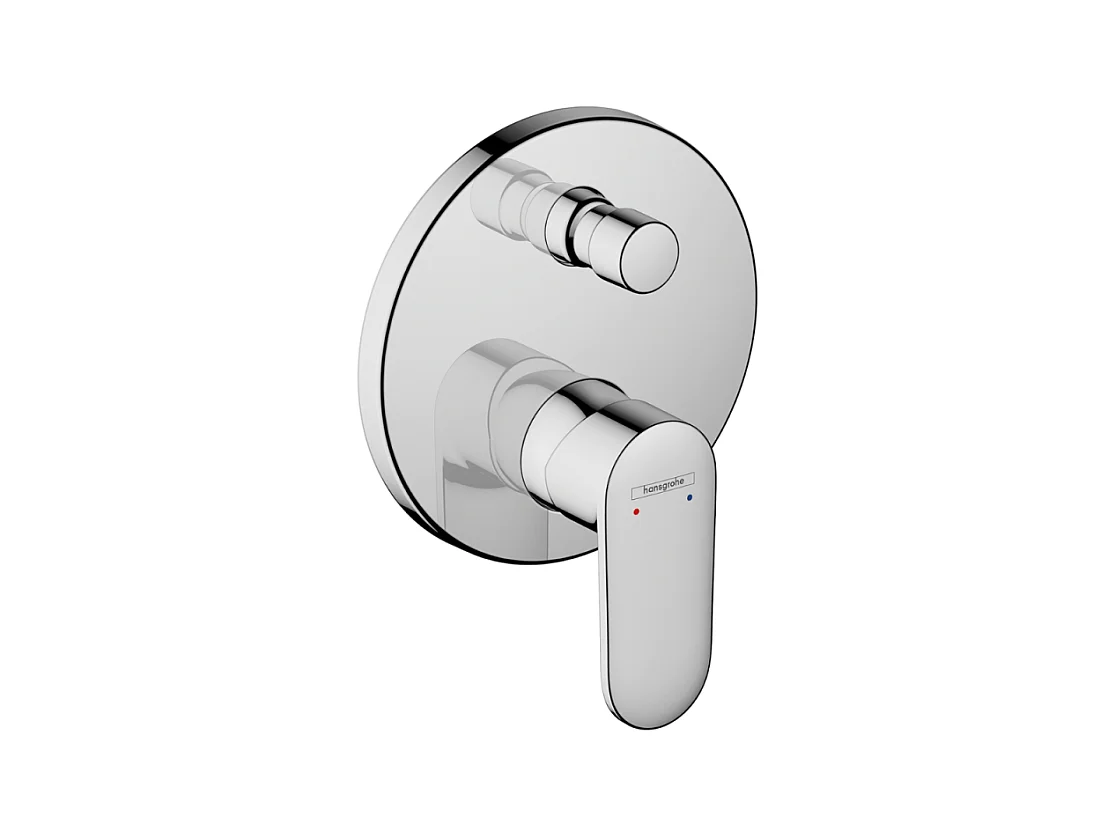 Façade mitigeur mécanique encastré HANSGROHE Vernis Blend  Chromé