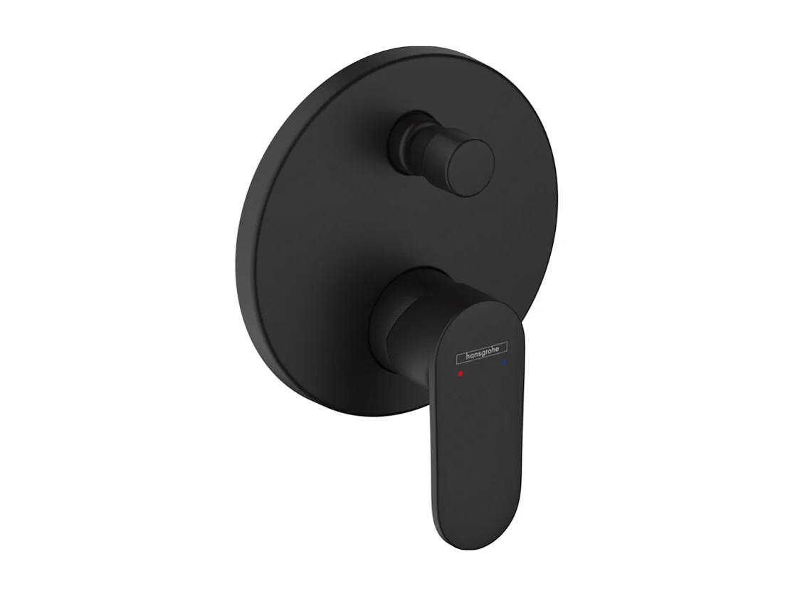 HANSGROHE Vernis Blend Mezclador mecánico empotrado frontal Negro mate