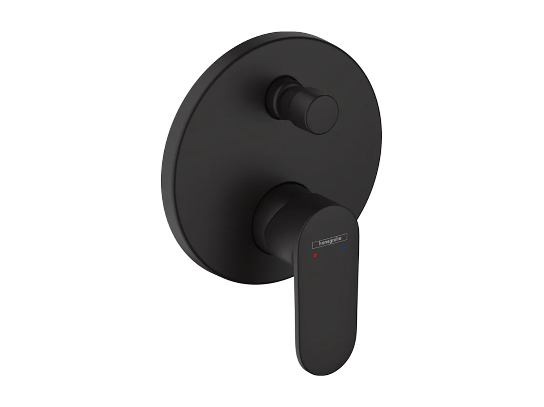 HANSGROHE Vernis Blend Mezclador mecánico empotrado frontal Negro mate