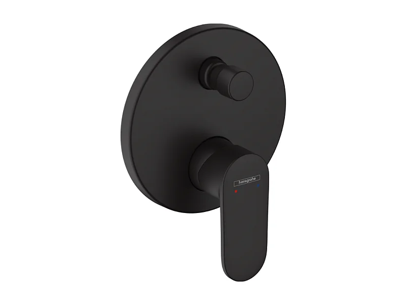 HANSGROHE Vernis Blend Mezclador mecánico empotrado frontal Negro mate