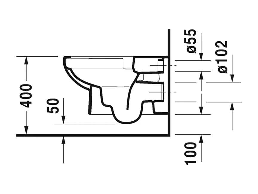 Pack WC suspendu sans bride DURAVIT Duravit No.1 avec abattant frein de chute + bati support SIAMP + Plaque de commande blanche