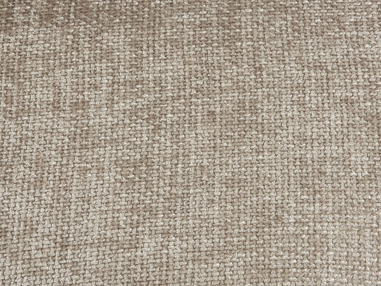 Stuhl 6er-Set - Stoff & Kautschukholz - Taupe - VESIANI