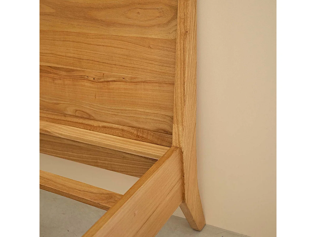 Letto in mindi massello 160 cm con rete