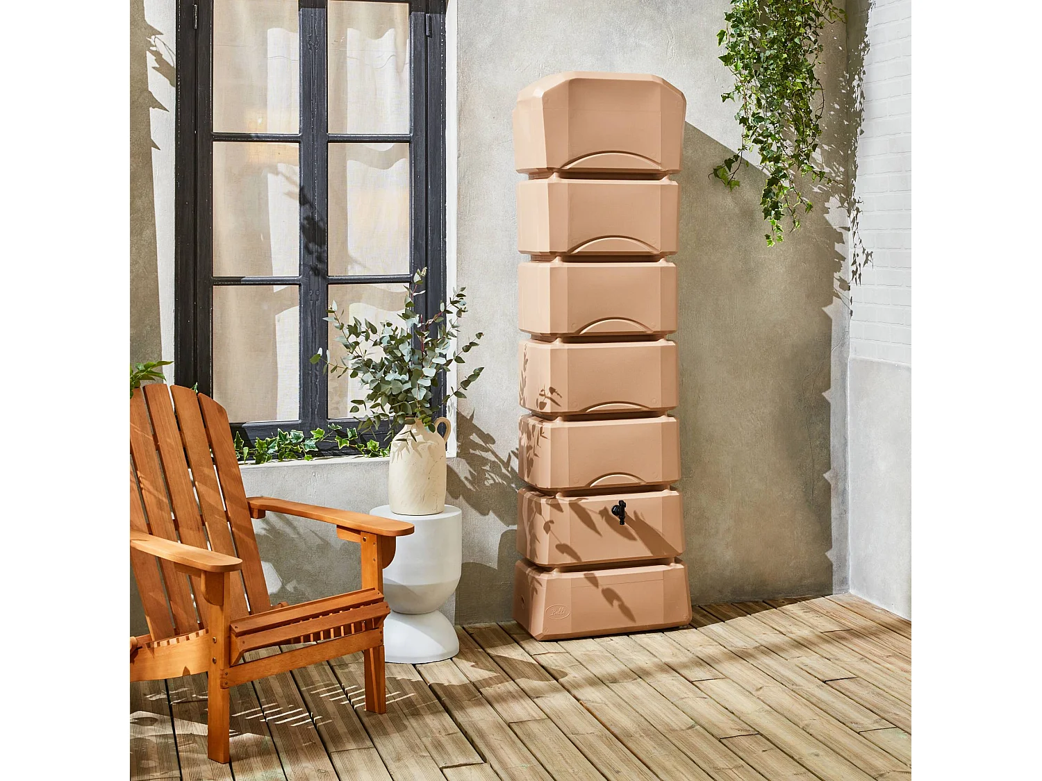 Recuperador de agua mural de 300l cappucino