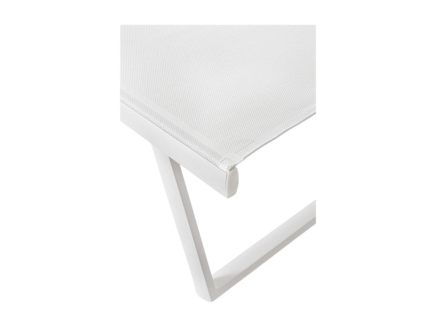 Bains de soleil inclinables en aluminium et tissu (lot de 2) - CABOURG