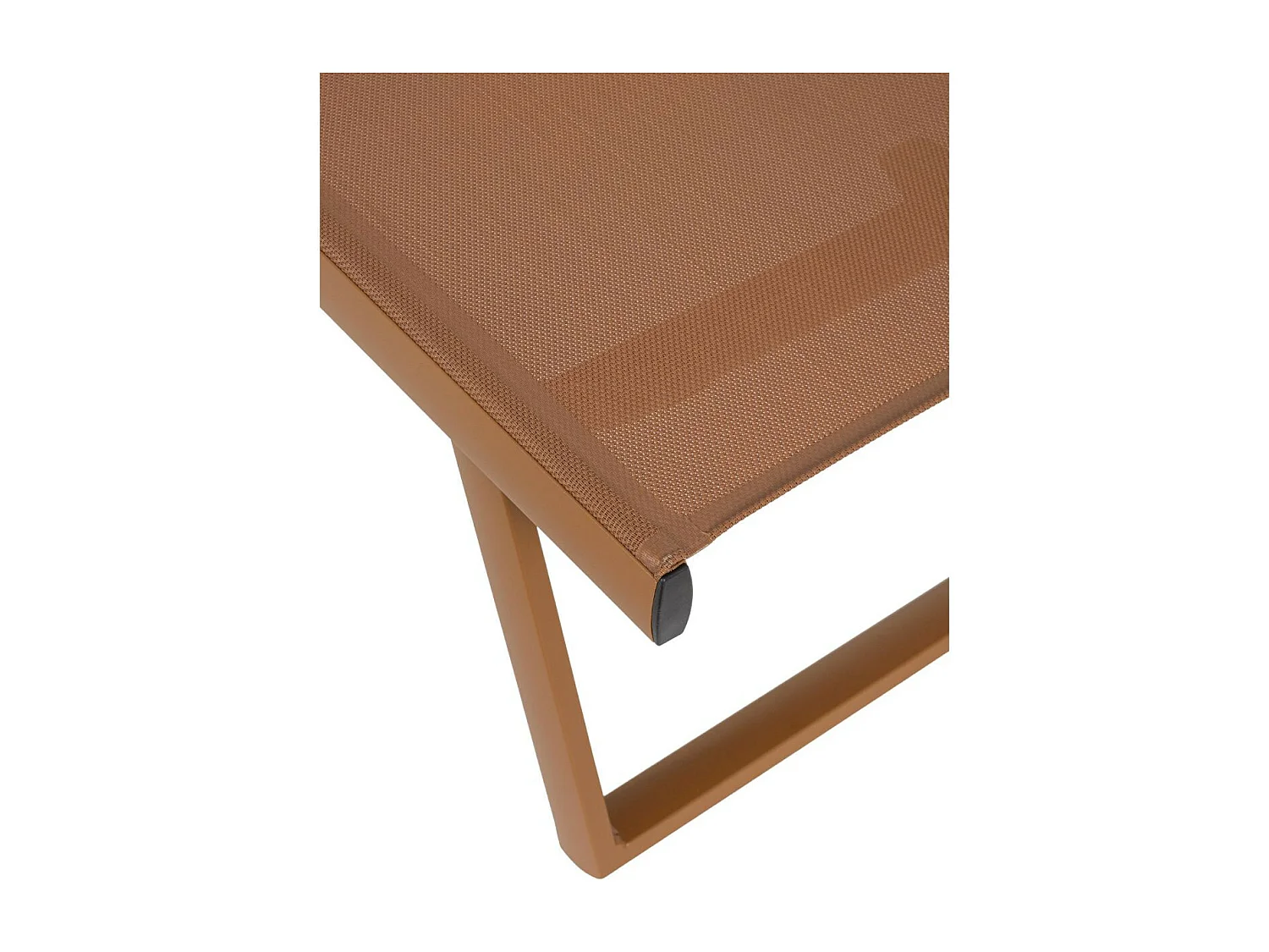 Bains de soleil inclinables en aluminium et tissu (lot de 2) - CABOURG