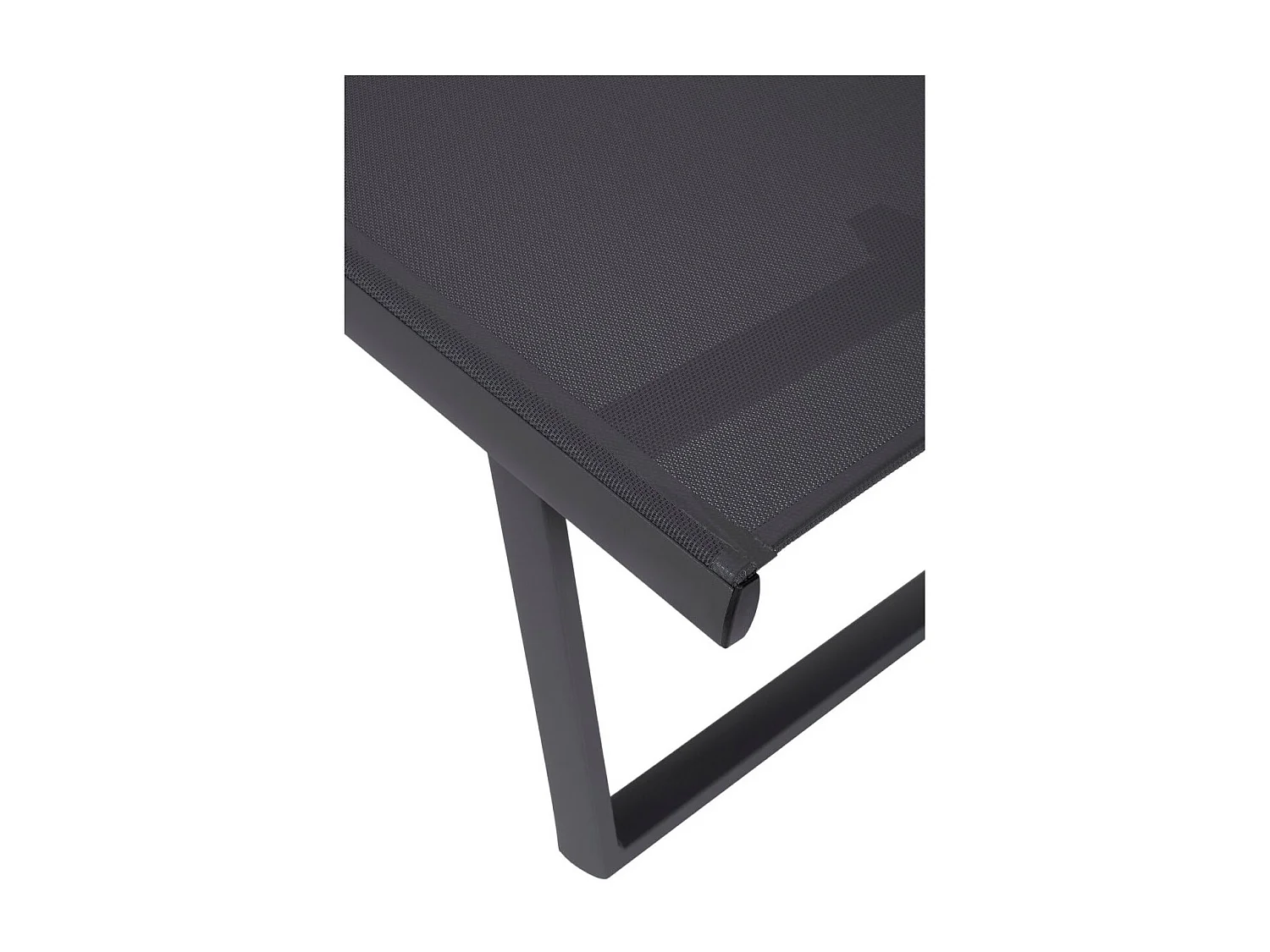 Bains de soleil inclinables en aluminium et tissu (lot de 2) - CABOURG