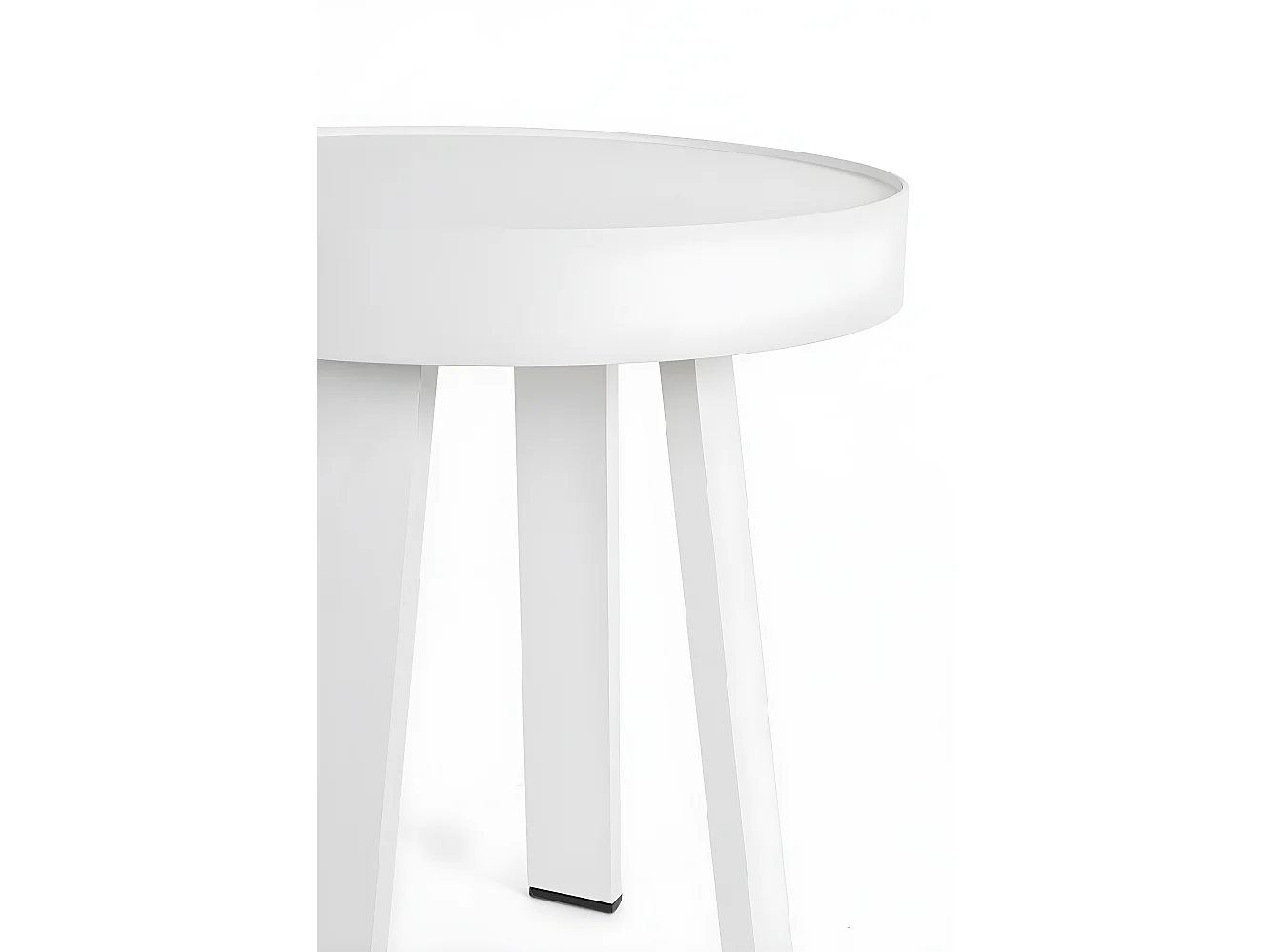 Table basse de jardin ronde en métal D71 - LA BAULE