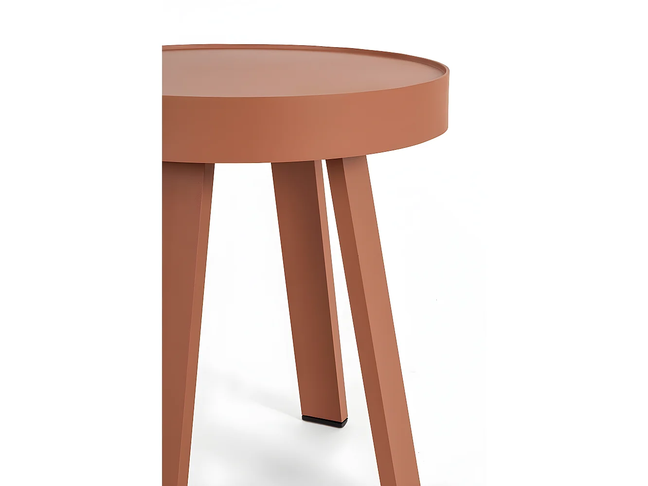 Table basse de jardin ronde en métal D71 - LA BAULE