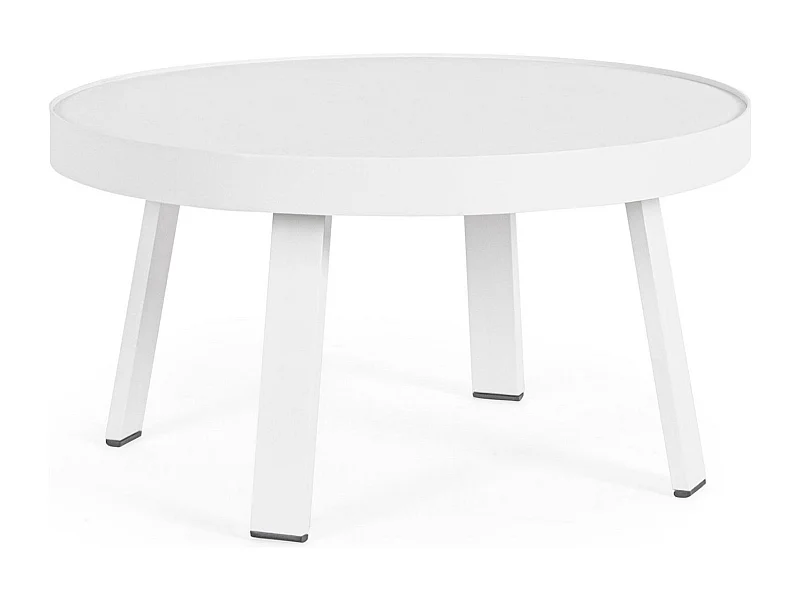 Table basse de jardin ronde en métal D71 - LA BAULE