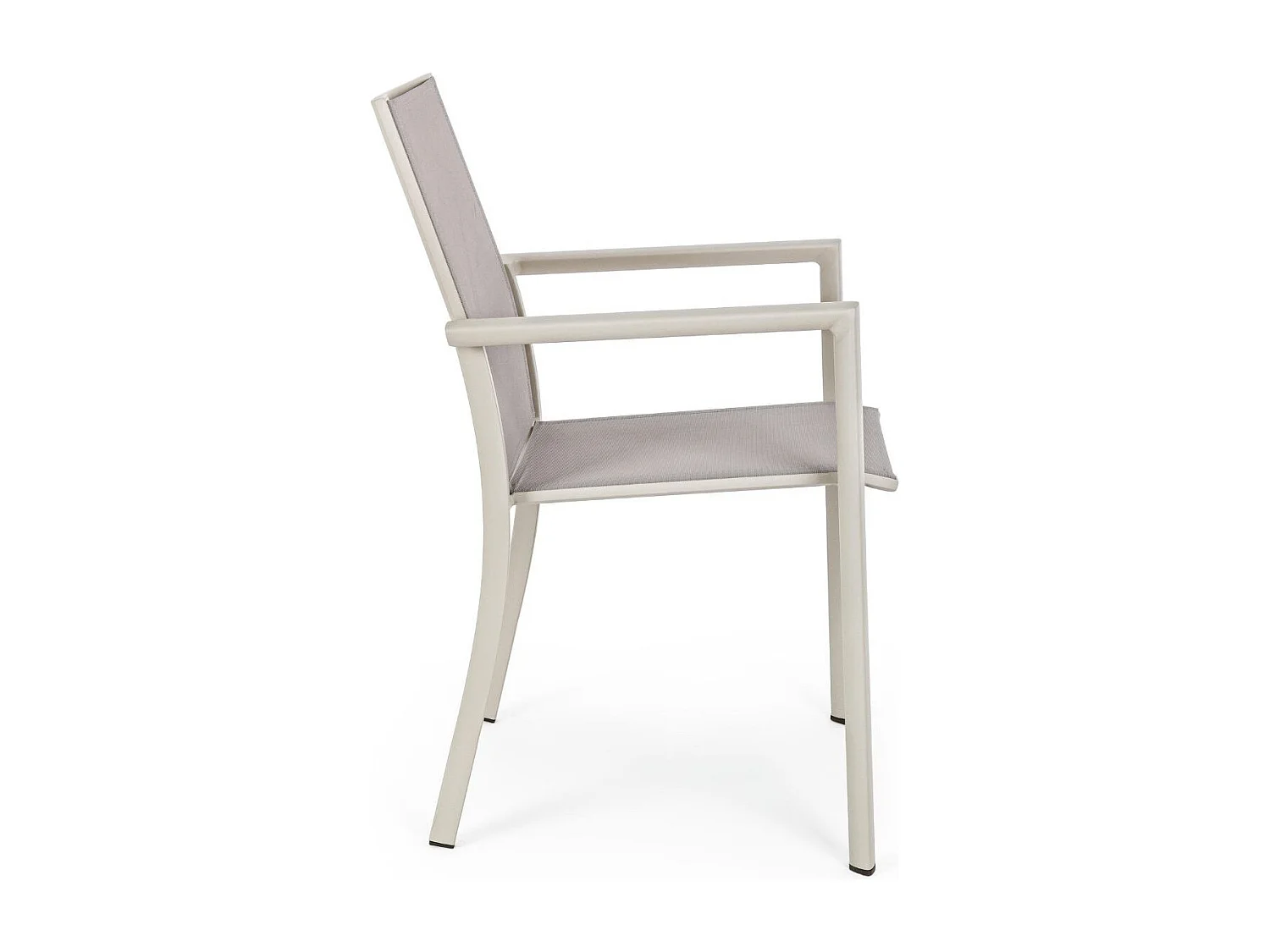 Chaises de jardin colorées en aluminium (lot de 4) - CASSIS