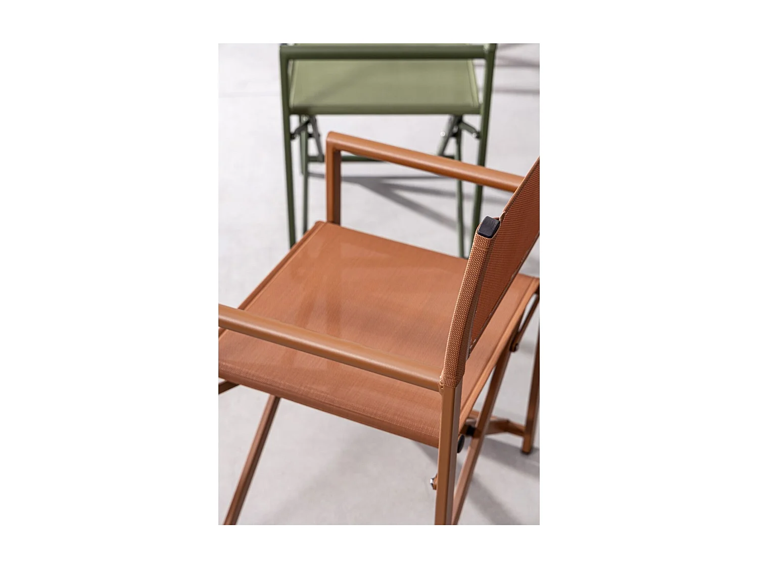 Chaises de metteur en scène pliables d'extérieur (lot de 2) - CABOURG
