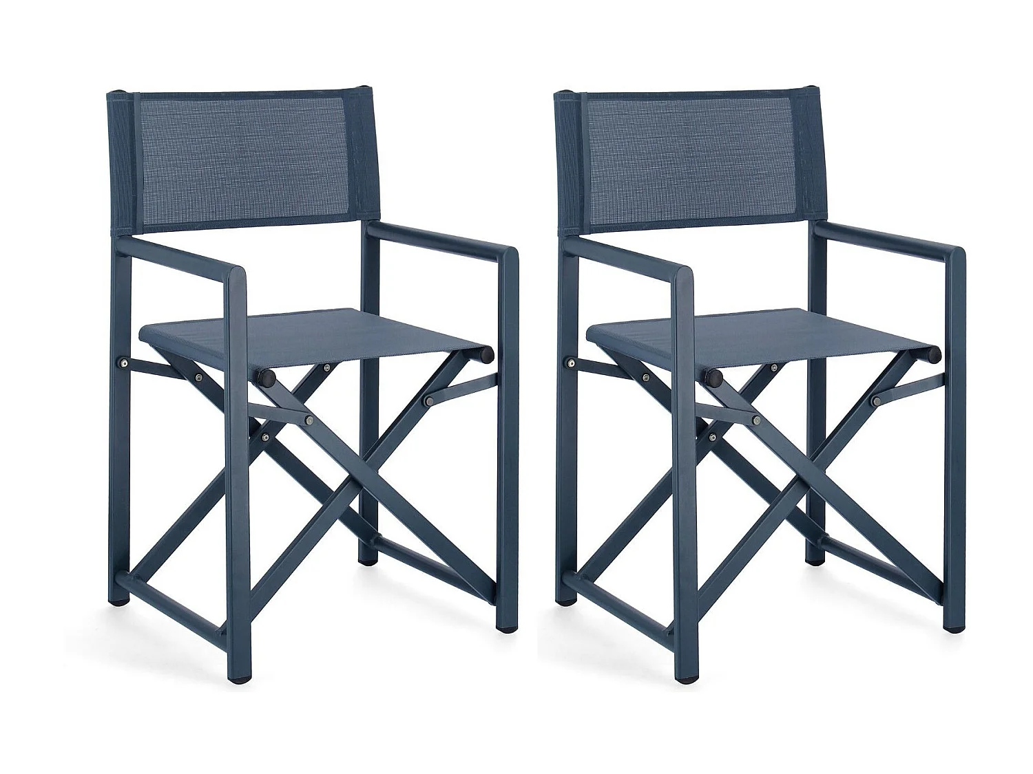 Chaises de metteur en scène pliables d'extérieur (lot de 2) - CABOURG