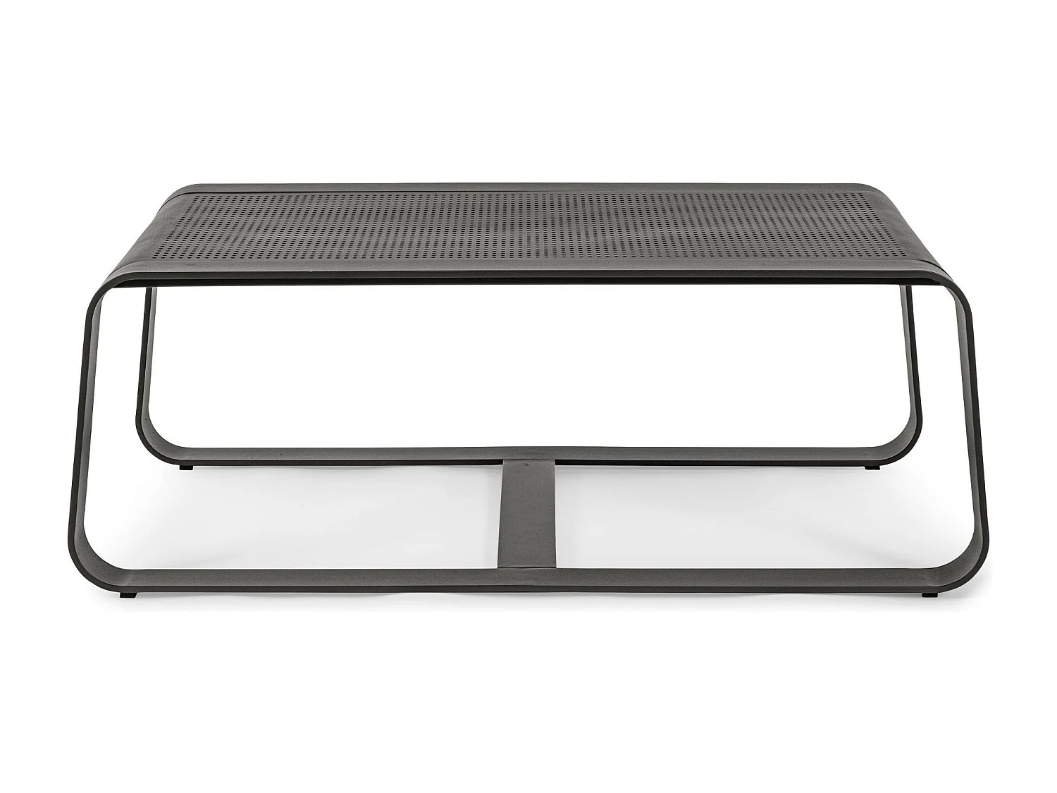 Table basse de jardin rectangulaire en métal L105 - ETRETAT