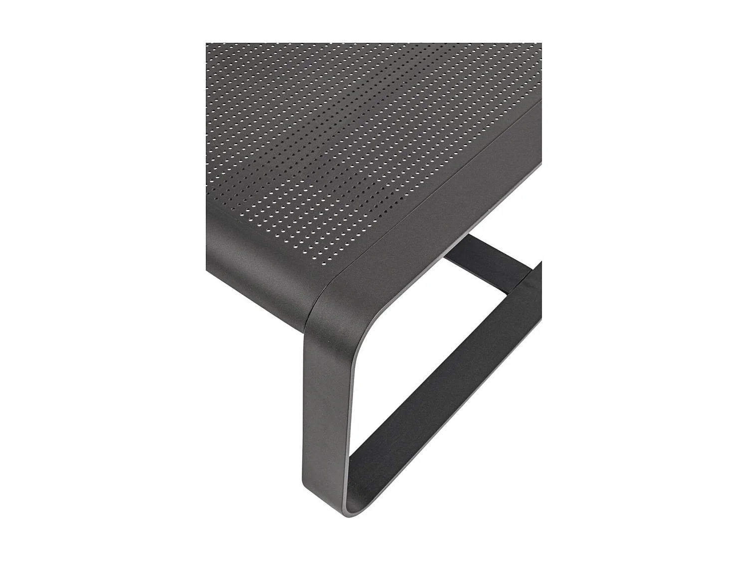 Table basse de jardin rectangulaire en métal L105 - ETRETAT