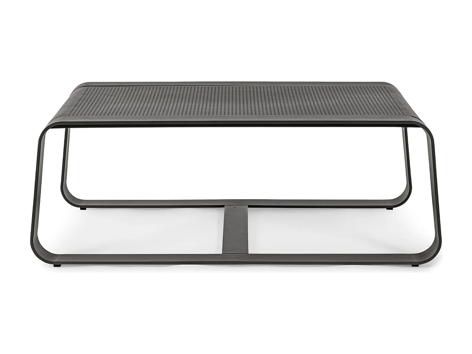 Table basse de jardin rectangulaire en métal L105 - ETRETAT