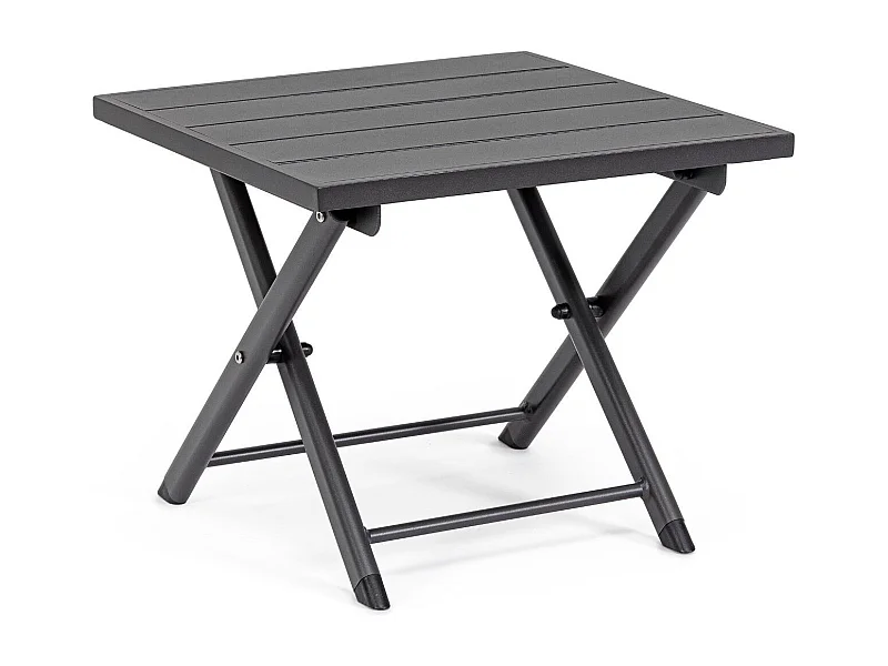 Table basse pliante de jardin en aluminium L44 - CABOURG