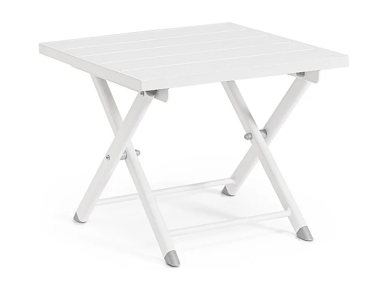 Table basse pliante de jardin en aluminium L44 - CABOURG
