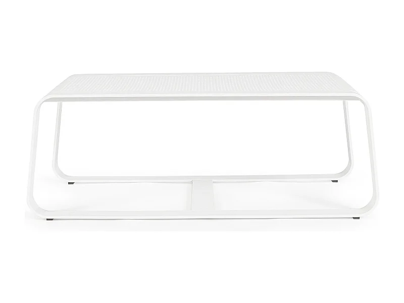 Table basse de jardin rectangulaire en métal L105 - ETRETAT