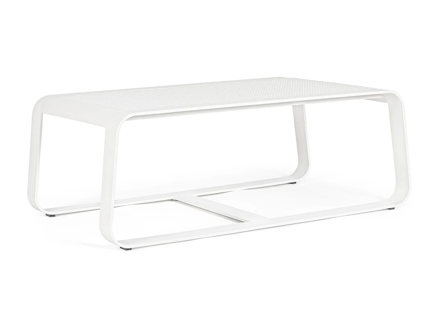 Table basse de jardin rectangulaire en métal L105 - ETRETAT