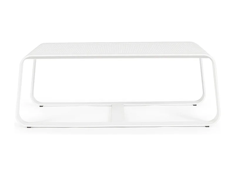 Table basse de jardin rectangulaire en métal L105 - ETRETAT