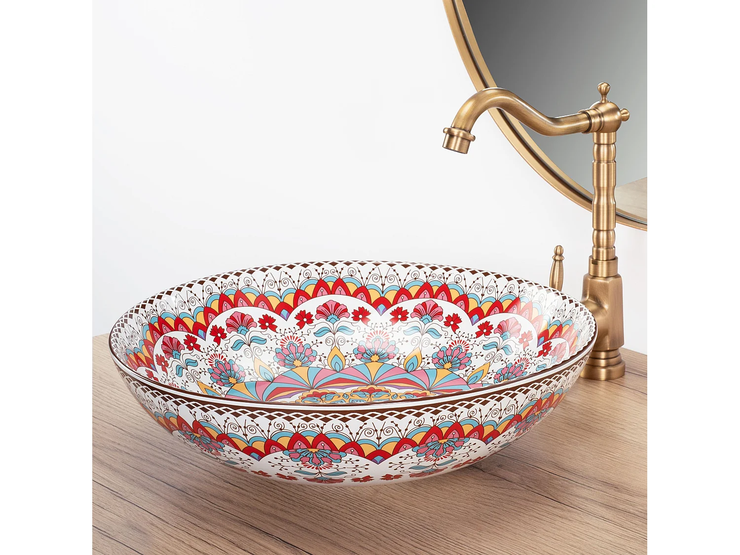 Lavatório De Apoio Rea Peru Multicolour