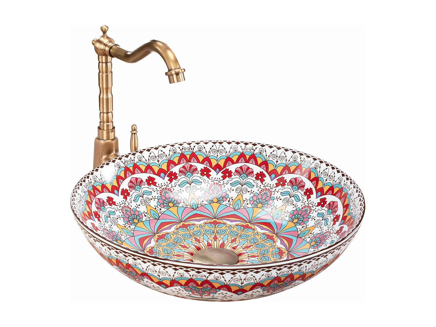 Lavatório De Apoio Rea Peru Multicolour